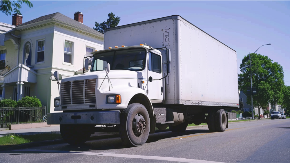 A truck used in moving companies