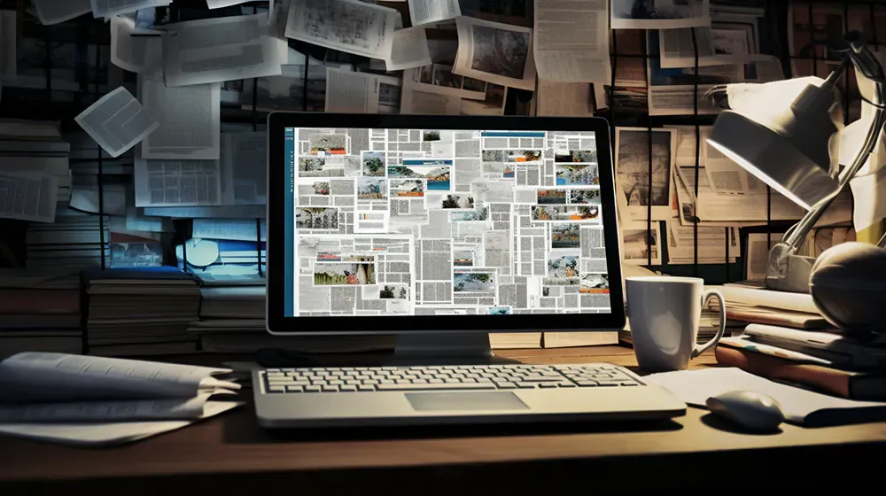 Indexed pages on the internet