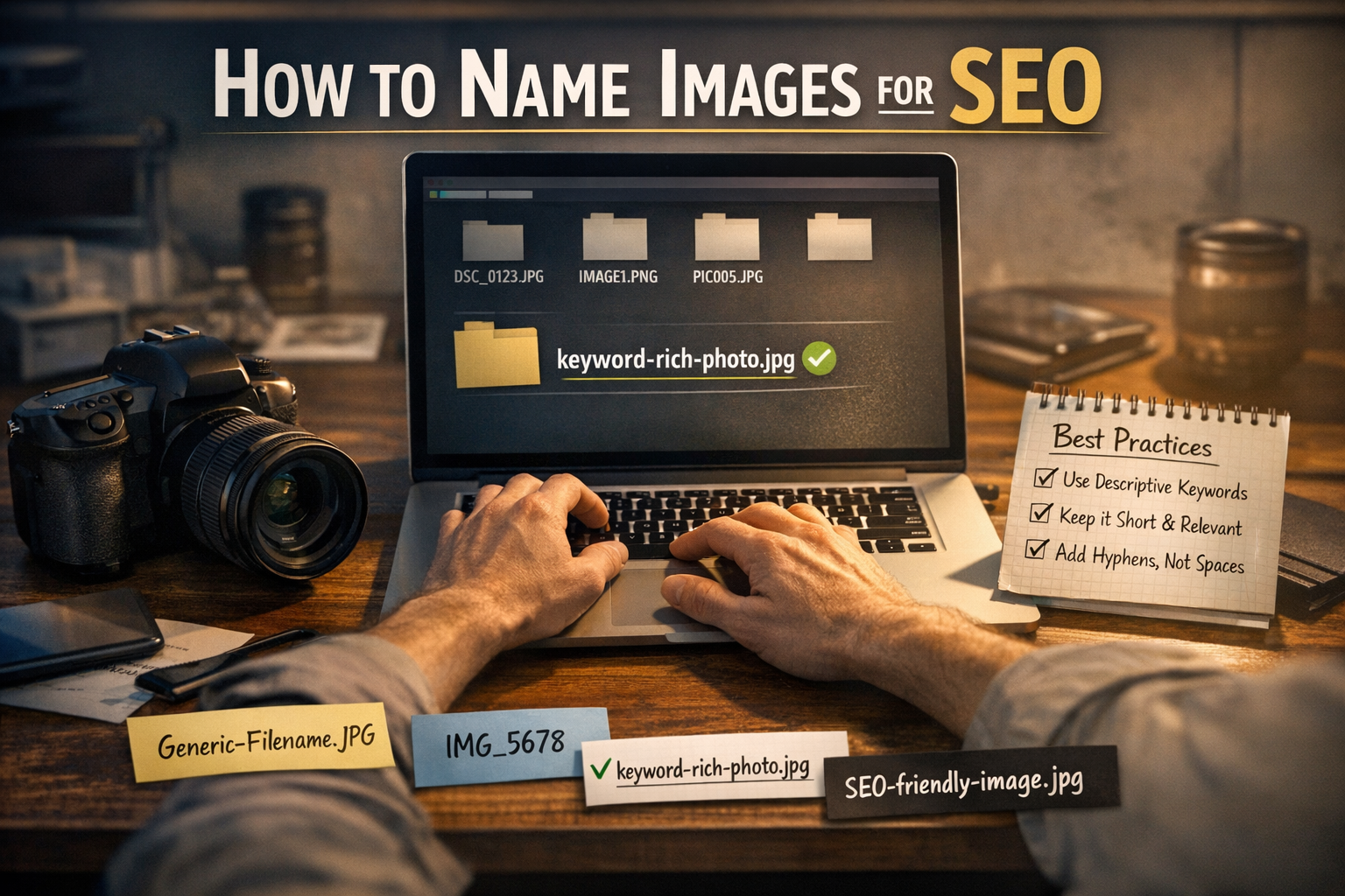 Mastering Image Naming for SEO: How to Name Images for SEO