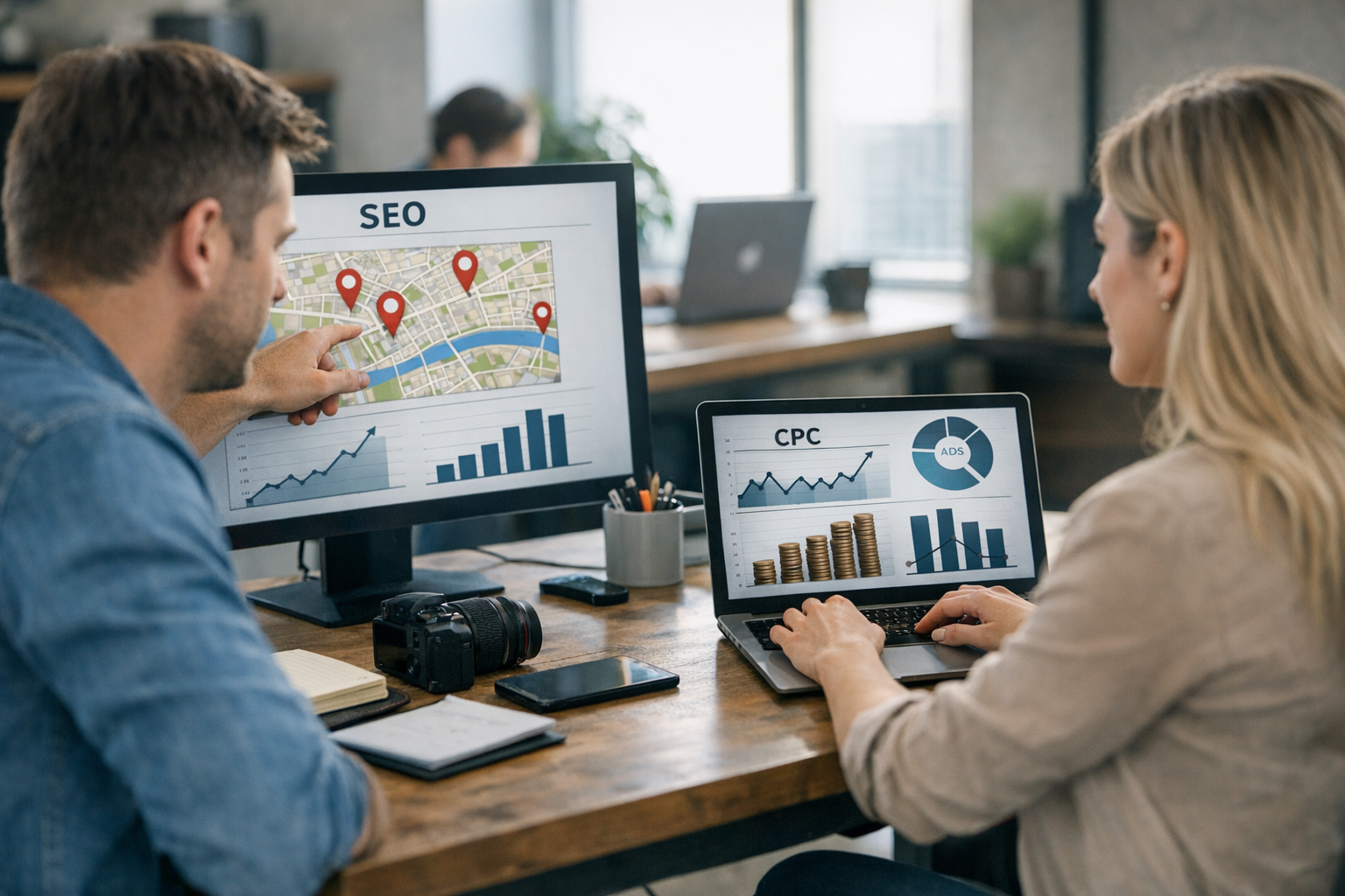 The Role of Local SEO and PPC in Web Design Strategy